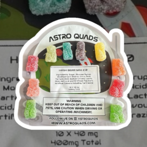 400 Mg Astro Quads Hash Rosin Bears