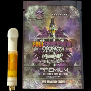 Green Castle 1 Gram FSE Cartridge with AVEO Hardware.